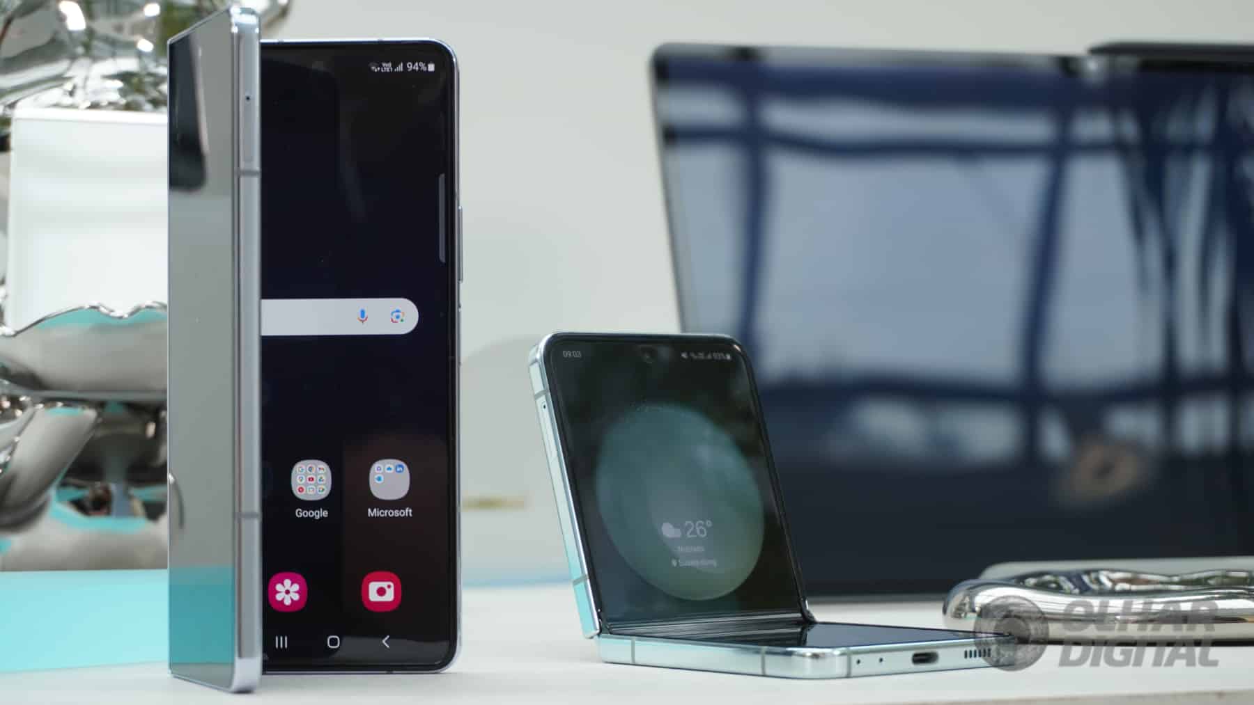 Galaxy Z Fold 5 (Imagem: André Fogaça/Olhar Digital)