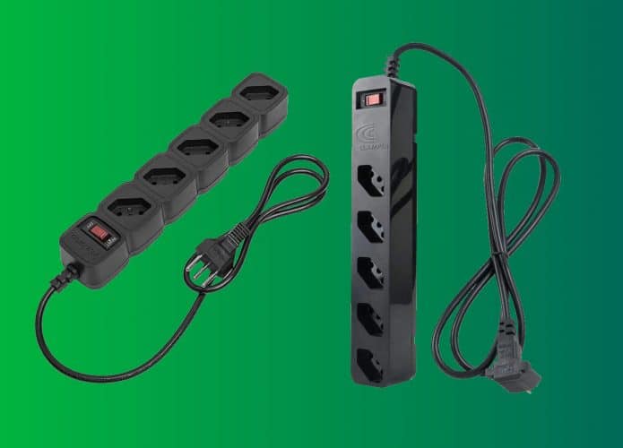 Extensões e adaptadores em promoção