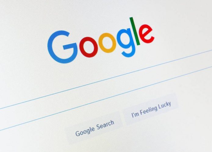Página inicial do Google