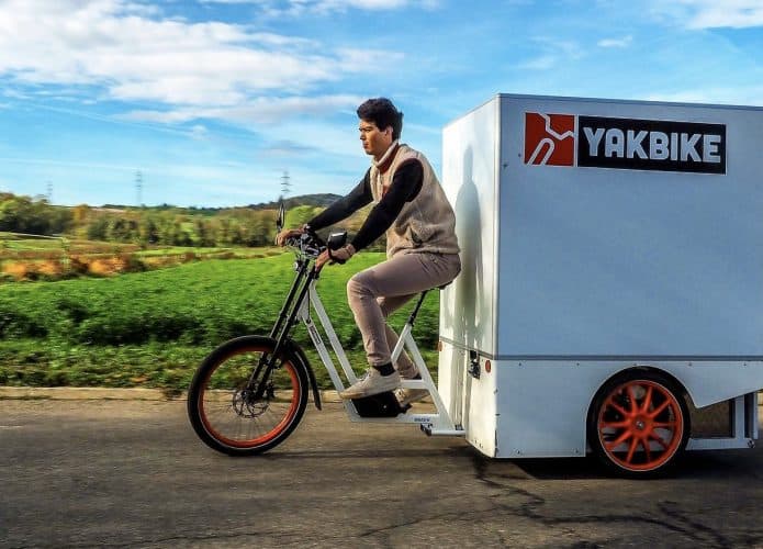 Triciclo elétrico (Imagem: divulgação/Yakbike)