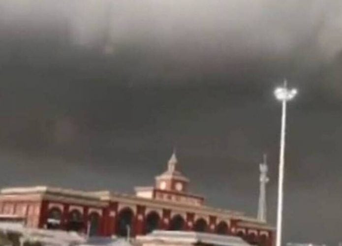 Tempestade supercélula atingiu a China no dia 12