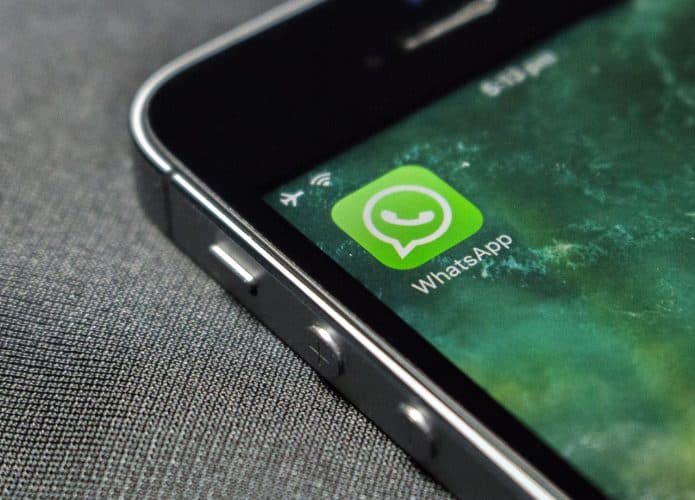 Imagem mostrando o WhatsApp