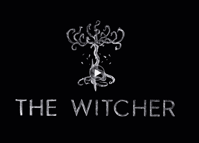 Imagem mostrando a tela inicial de The Witcher
