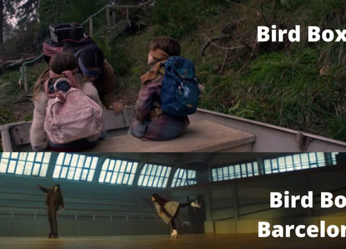 Imagem mostrando os dois filmes