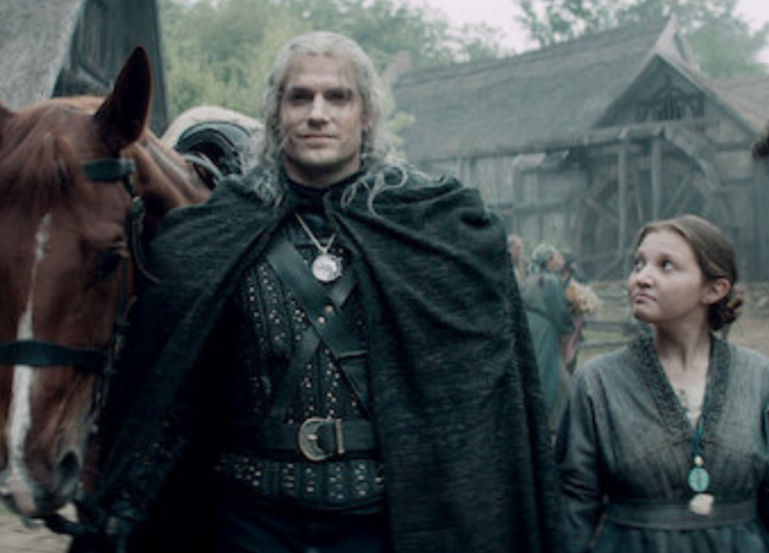 Imagem mostrando o protagonista de The Witcher