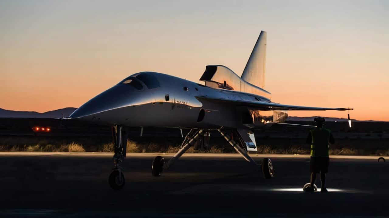 Protótipo supersônico XB-1 da Boom inicia testes no solo