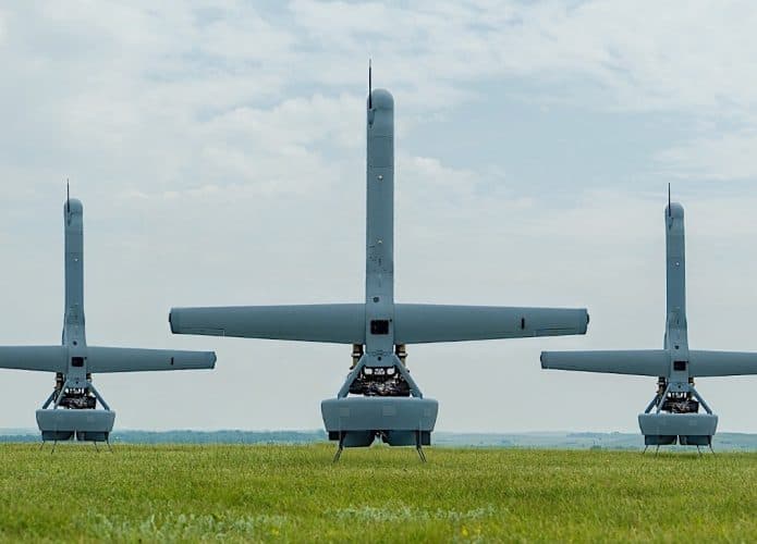 O V-BAT é um drone militar autônomo feito pela empresa Shield AI.