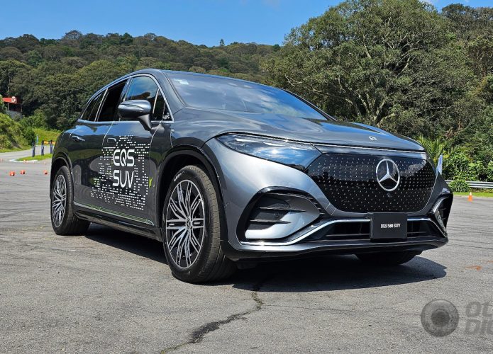 Mercedes-Benz EQS 560+ SUV (Imagem: André Fogaça/Olhar Digital)