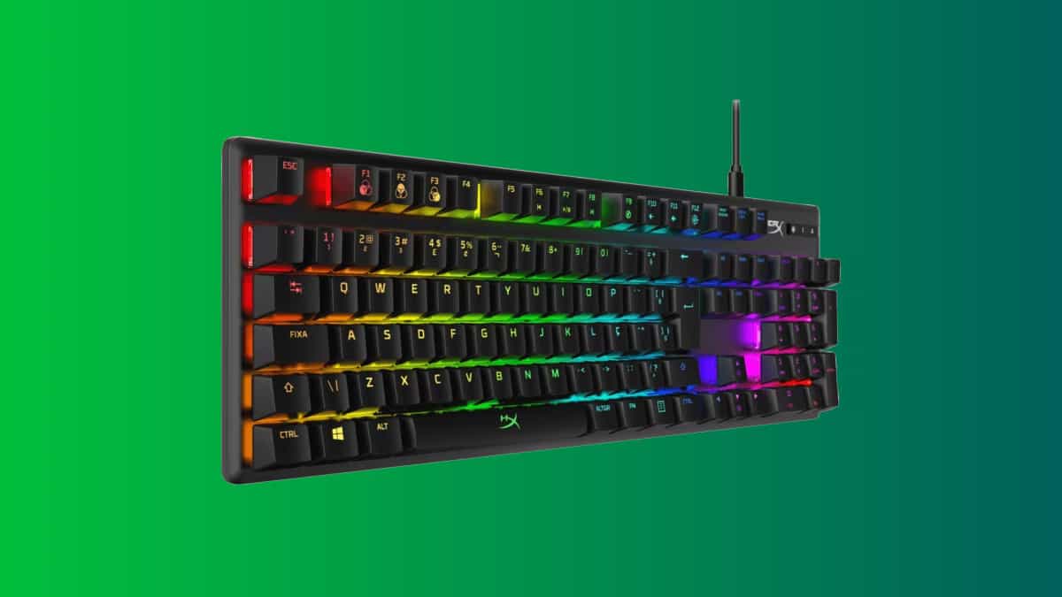 Teclado gamer em oferta