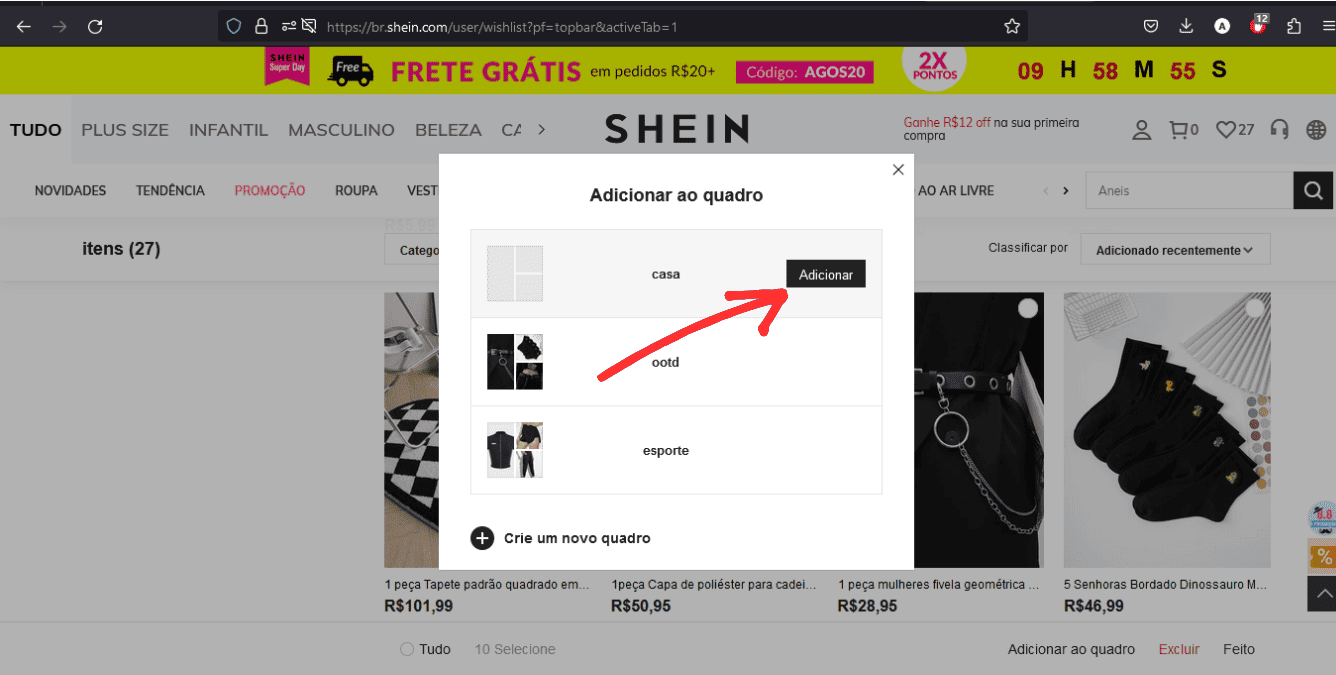 shein passo 6