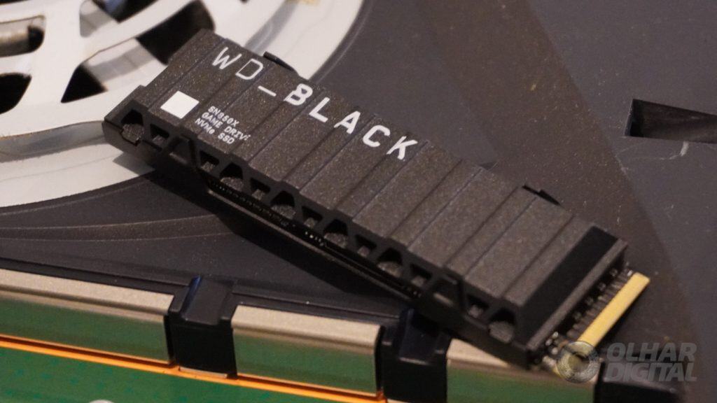 WD Black SN850X (Imagem: André Fogaça/Olhar Digital)