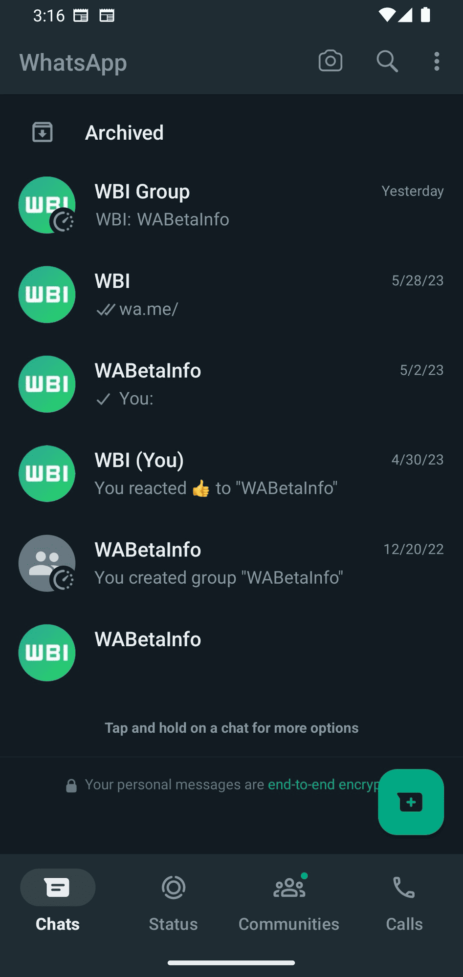 Novo visual do WhatsApp Beta chega para usuários do Android