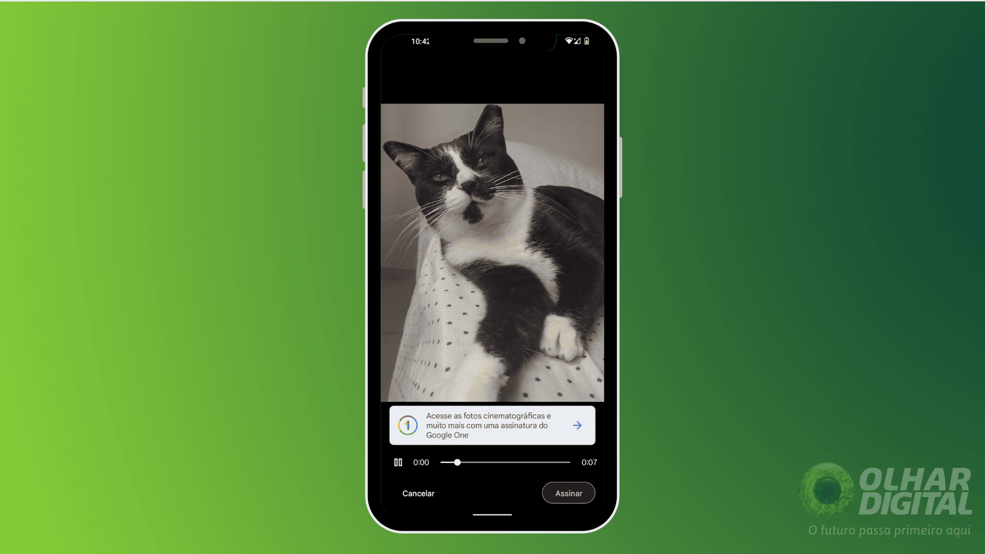 6 - como criar imagens cinematográficas no google fotos