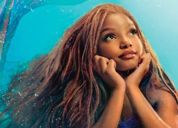 Pôster do filme live-action A Pequena Sereia
