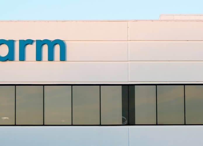 Fachada de prédio da Arm