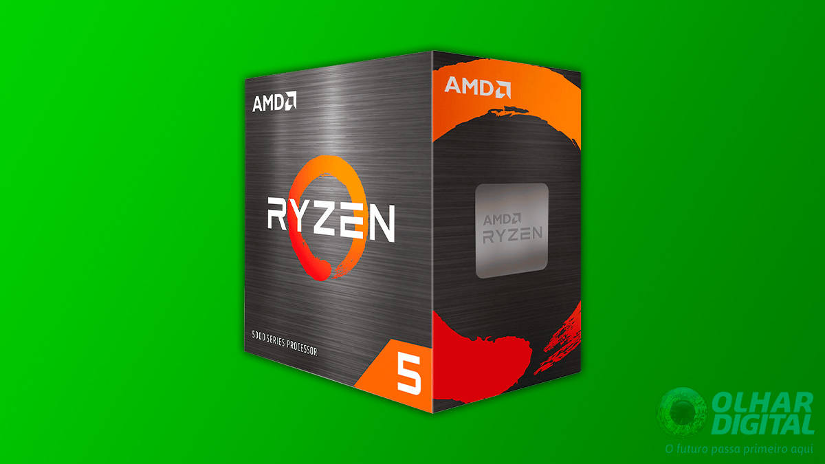 Montagem com processador processador AMD Ryzen 5 5600G