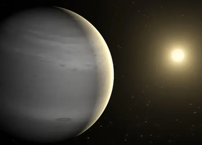 Ilustração artística do novo exoplaneta (Credito: NASA)