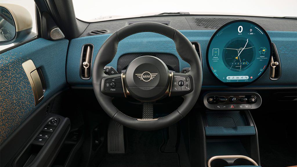 Painel do Mini Countryman 2024
