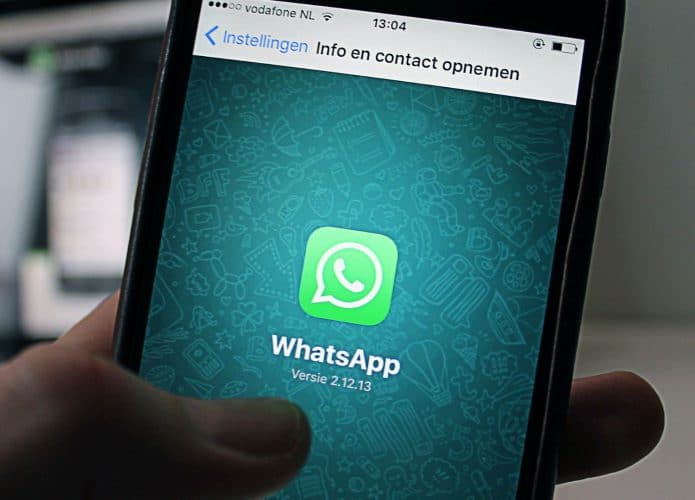 Imagem mostrando o WhatsApp