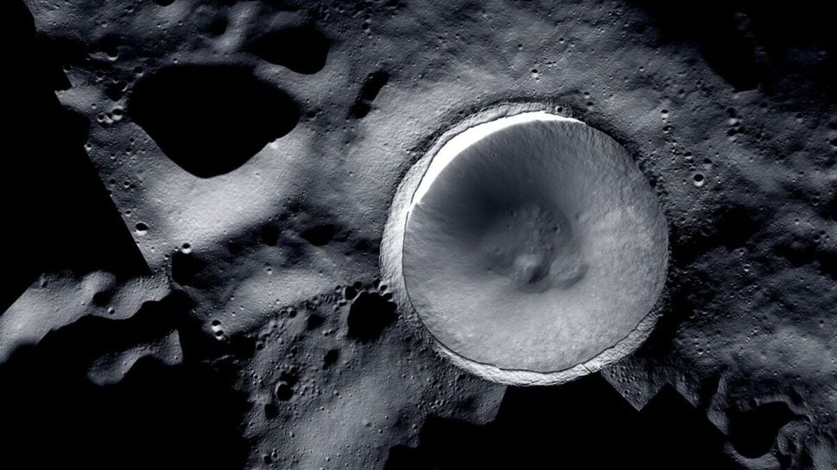 Polo sul da Lua é registrado por câmeras da NASA em imagens inéditas