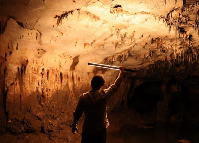 Arte rupestre encontrada na Espanha
