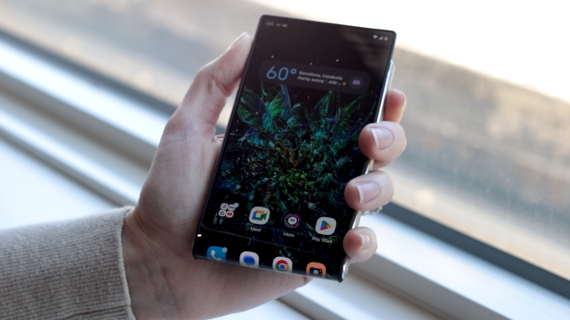 Motorola testa conceito de celular com tela 