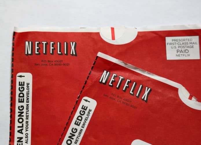 A Netflix começou como um serviço de aluguéis que enviava DVDs até a casa dos clientes