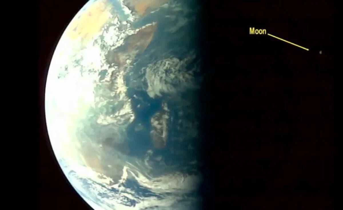 A caminho do Sol, sonda indiana tira primeira foto da Terra