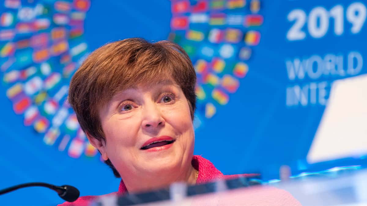 Kristalina Georgiev, diretora-geral do Fundo Monetário Internacional