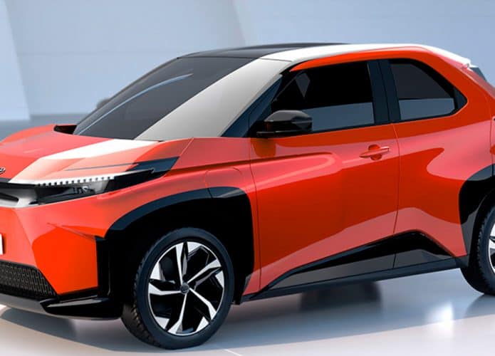 Conceito do Toyota Suzuki bZ EV