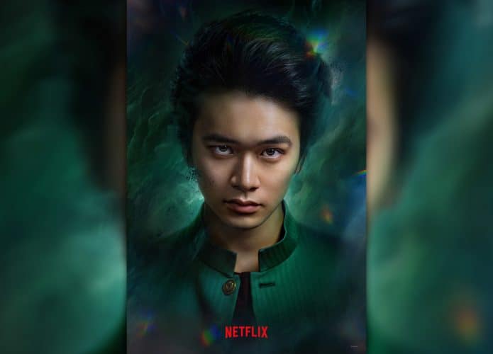 Pôster da adaptação live-action de Yu Yu Hakusho da Netflix