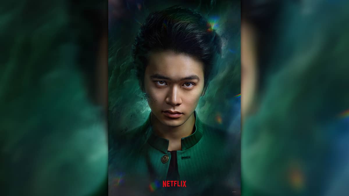 Pôster da adaptação live-action de Yu Yu Hakusho da Netflix