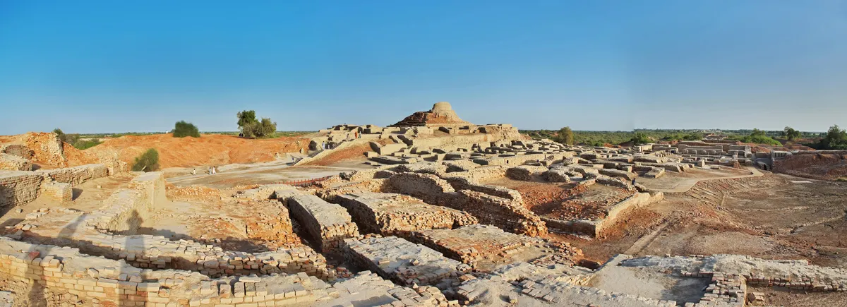 Ruínas da cidade de Mohenjo-daro