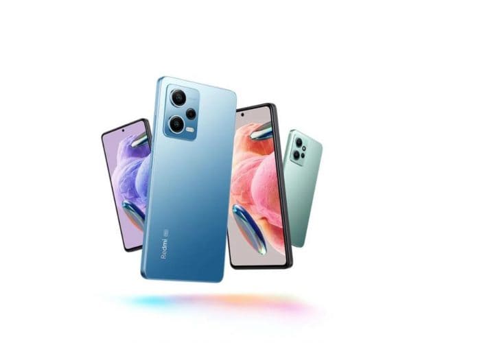 Imagem mostrando celulares Xiaomi