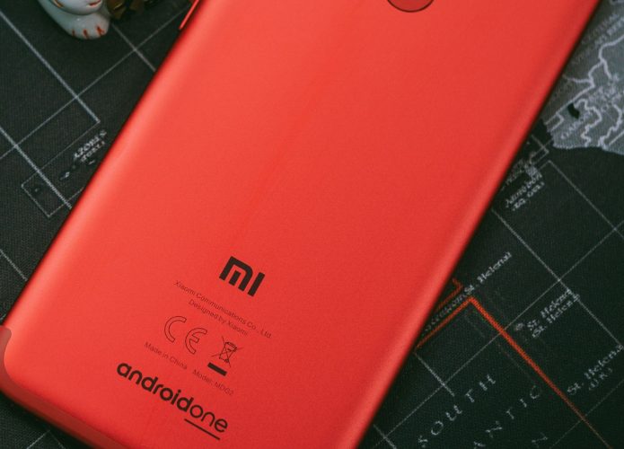 Imagem um telefone da Xiaomi