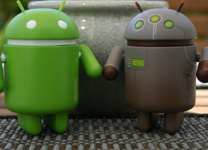 Imagem mostrando o signo do Android