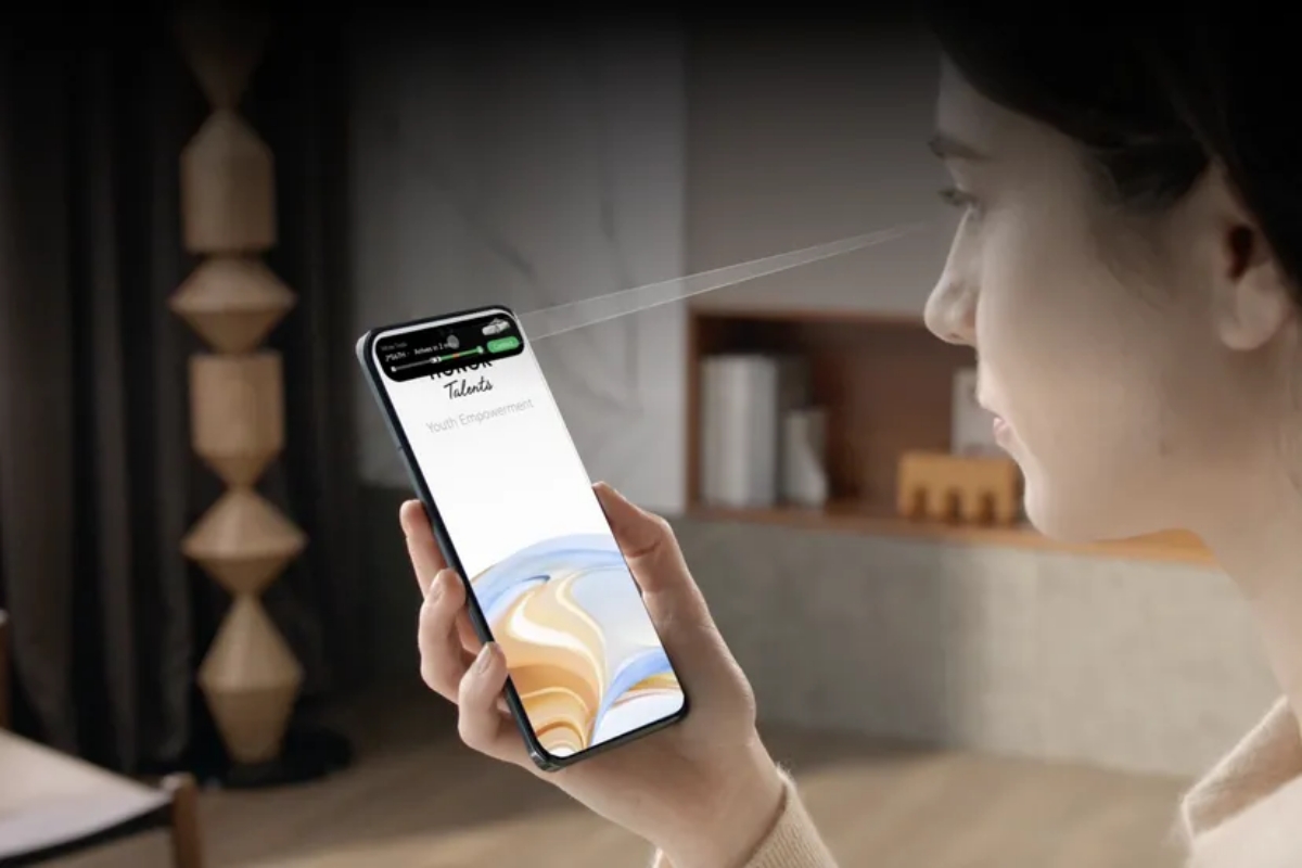 O Honor Magic 6 é o celular que permite abrir aplicativos com os olhos