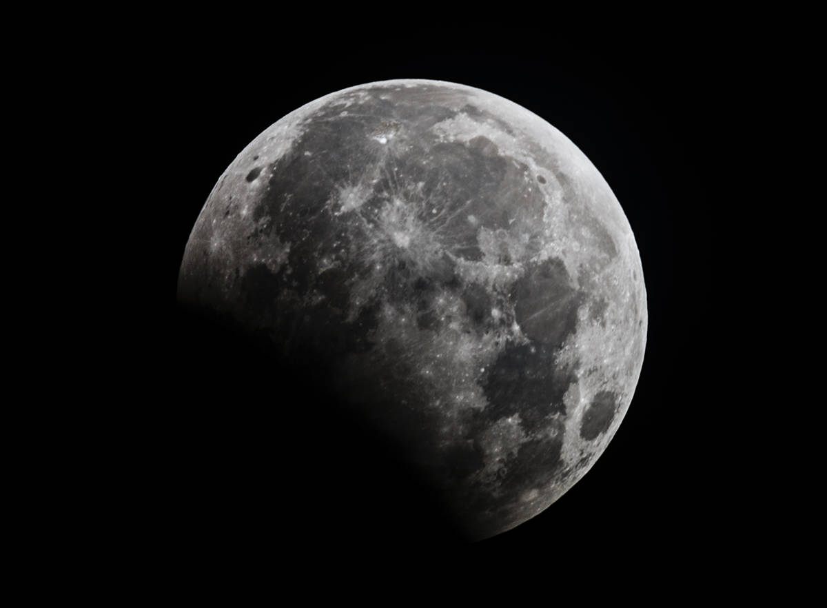 Eclipse lunar parcial