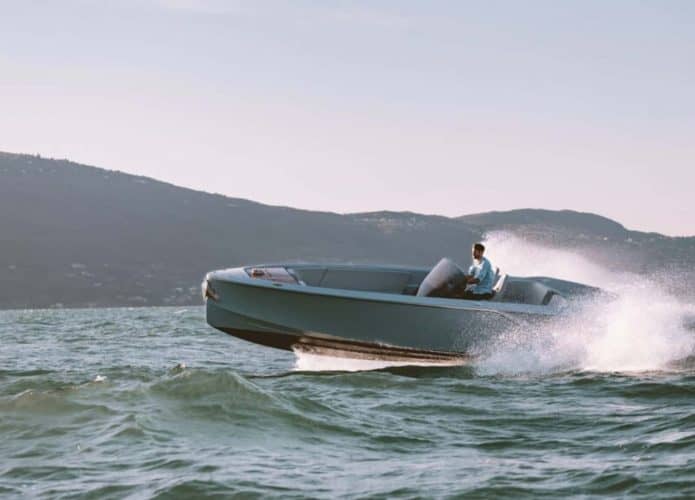 O Fantom Air é o barco elétrico da Porsche equipado com componentes do próximo Macan EV