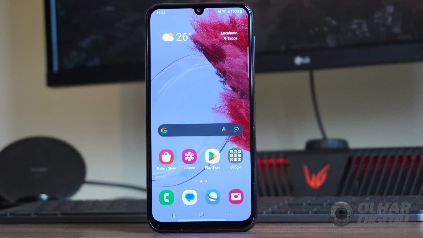 Galaxy M34 (Imagem: André Fogaça/Olhar Digital)