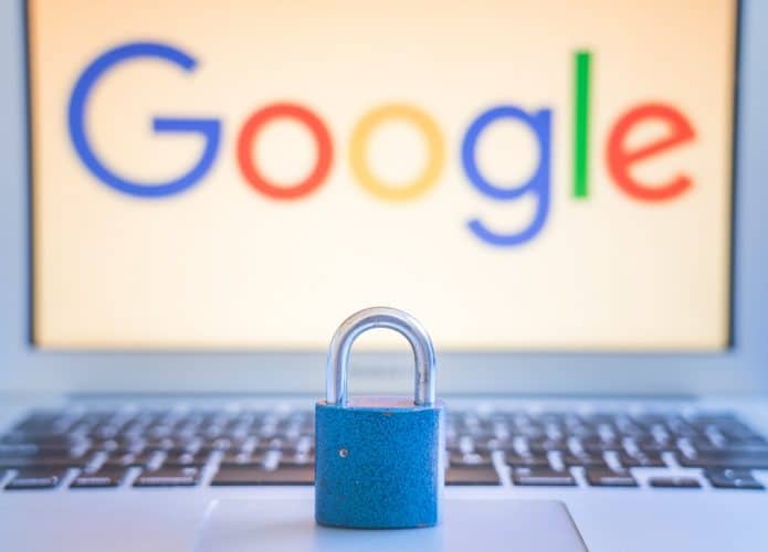 As chaves de acesso serão o método de autenticação padrão para contas do Google
