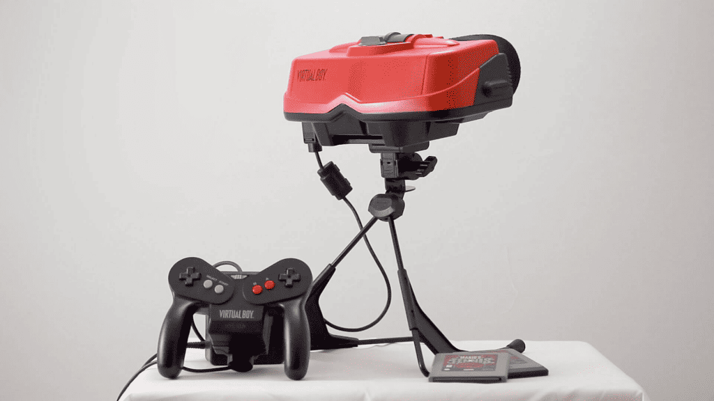 Um dos maiores fracassos da indústria dos games, o Virtual Boy