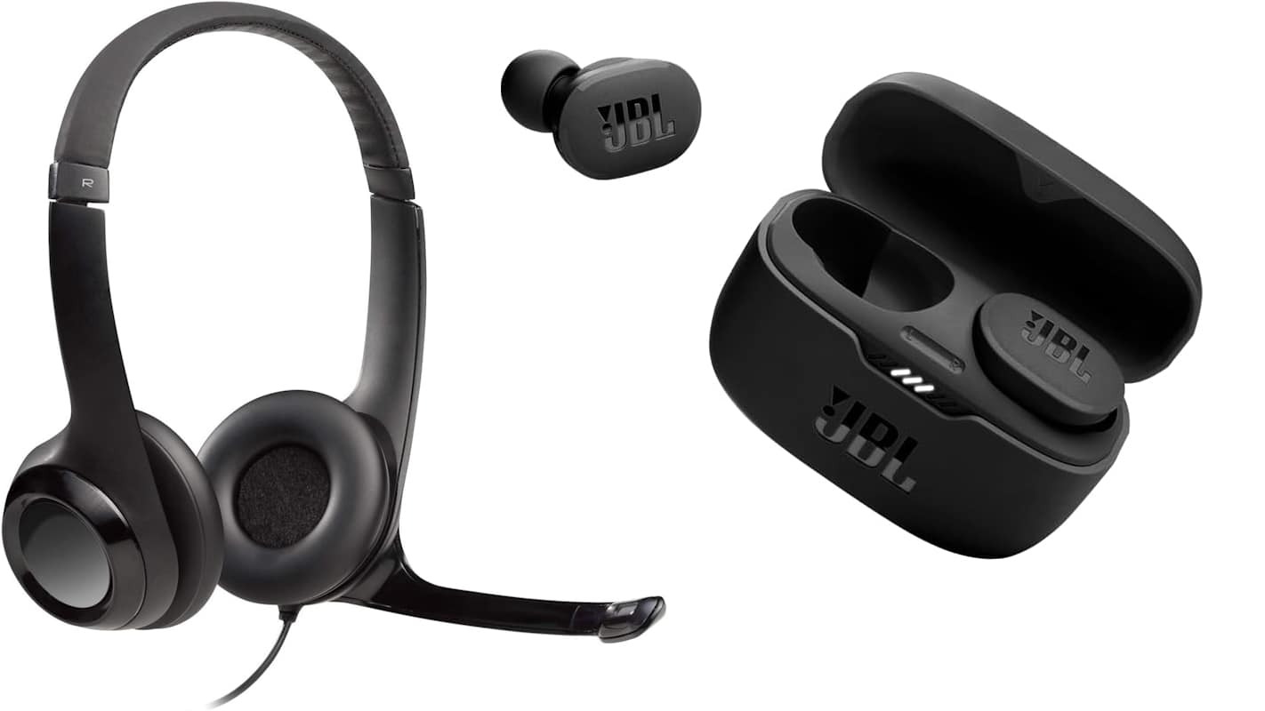 Fones de ouvido em oferta