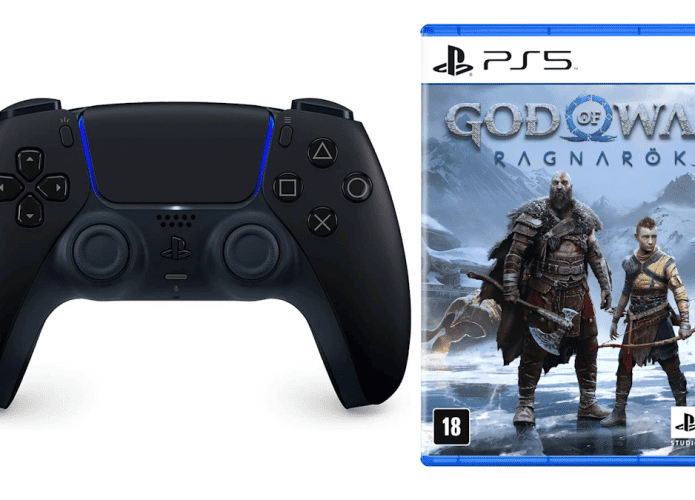 Jogos e acessórios PS5 em promoção