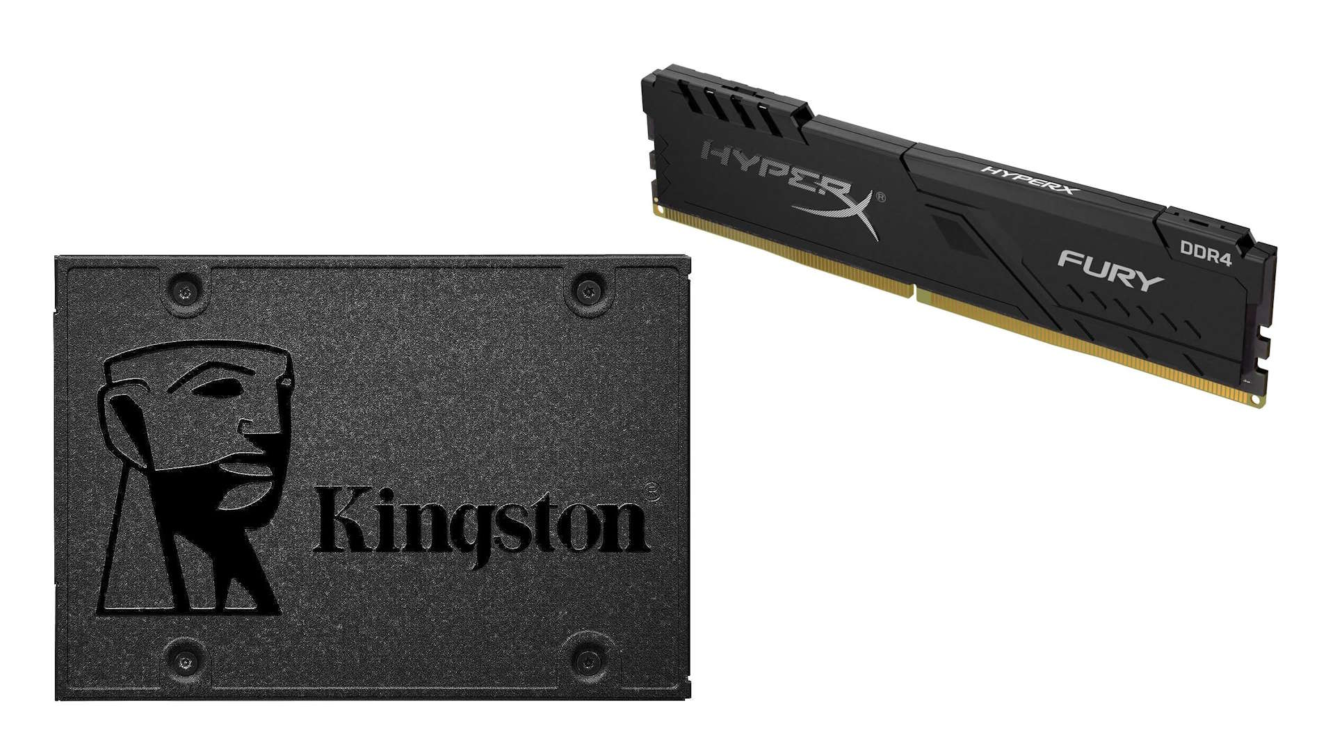 SSDs e memória RAM em oferta