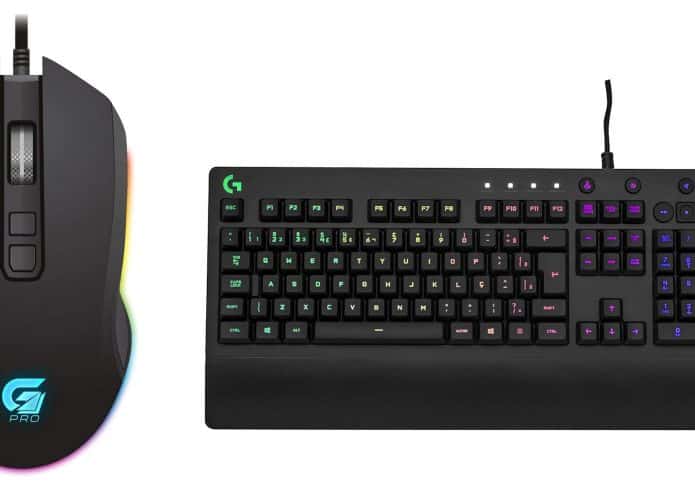 Teclados e mouses em oferta