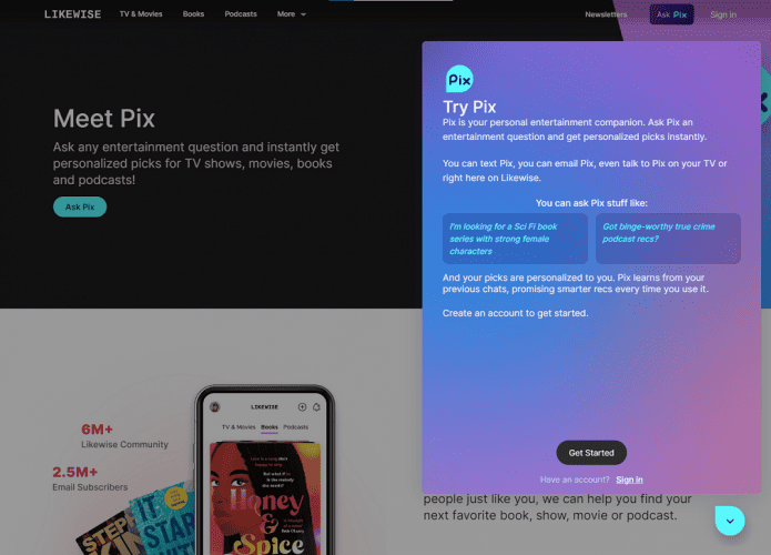 pix chatbot
