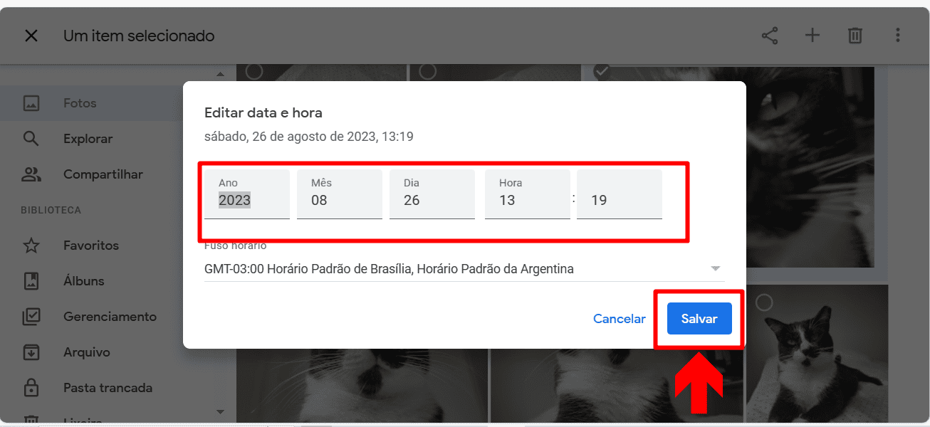 5 - Como consertar imagens com datas erradas no Google Fotos