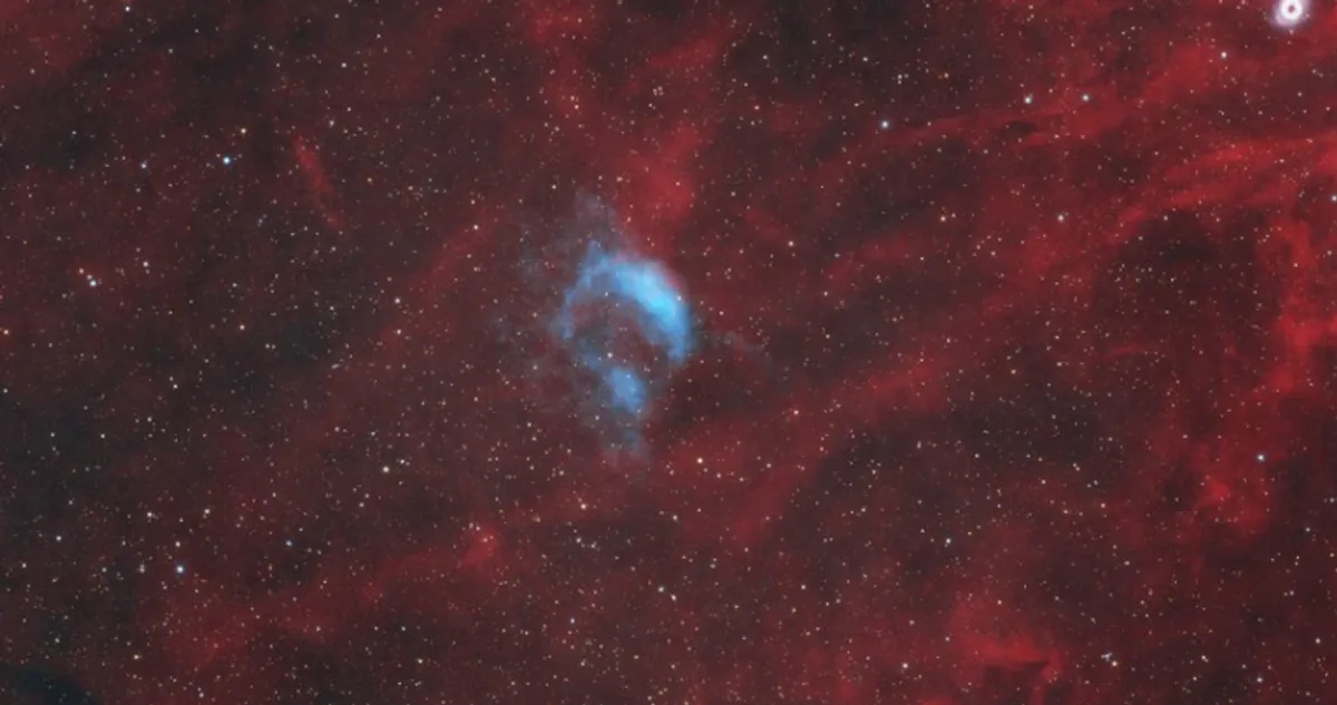 Nova nebulosa foi descoberta por astrônomo amador