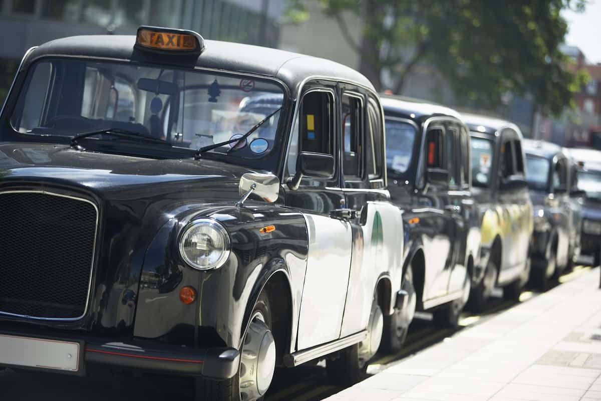 Táxi preto Londres